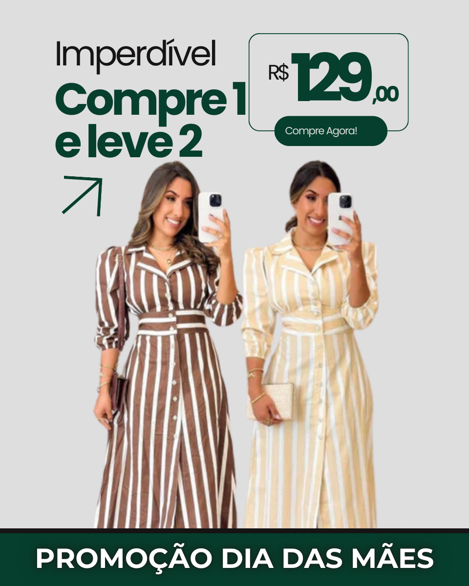 COMPRE 1 LEVE 2 - Vestido Gabriela